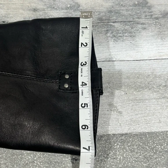 free people Anok Harness Moto Boots in Black Distressed Leather - Sz - 7 - Picture 11 of 13